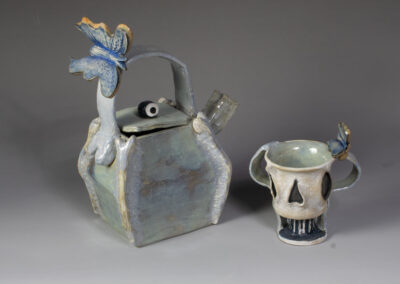 Metamorphosis Glazed Ceramic Tea Set